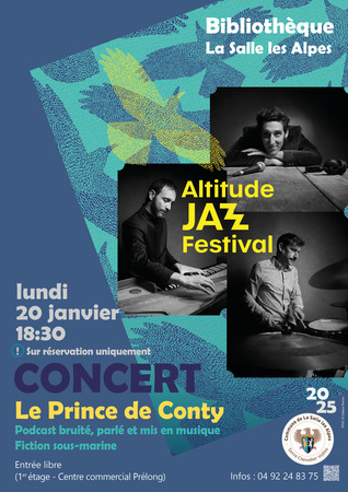 Affiche Le Prince De Conty 20 Janvier 2025