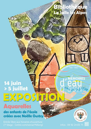 Visuel Exposition école Juin 2025