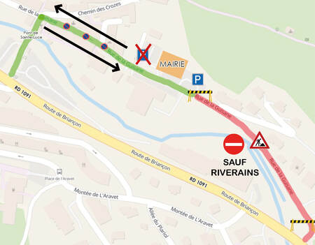 Travaux            Rue De La Guisane