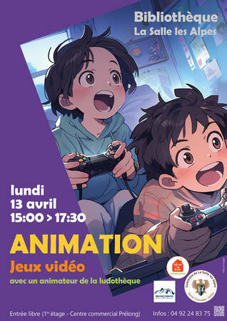 Visuel Après Midi Jeux Vidéo 13 Avril 2026