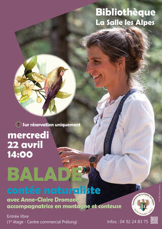 Visuel Balade Contée Naturaliste 22 Avril 2026