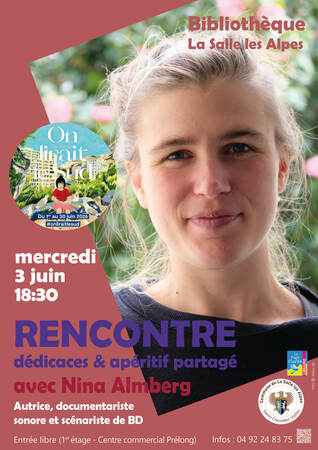 Visuel Rencontre Nina Almberg 3 Juin 2026 Visuel Rencontre Nina Almberg 3 Juin 2026