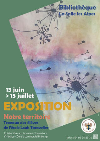 Visuel Exposition école Juin Juillet 2026 Visuel Exposition école Juin Juillet 2026