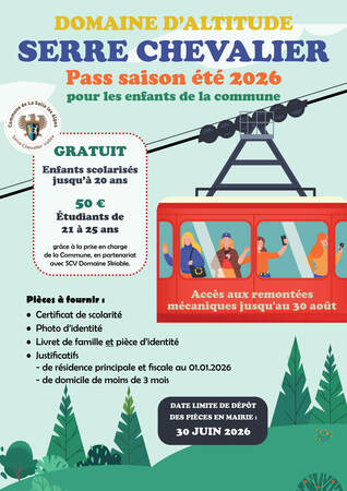Pass été Jeunes