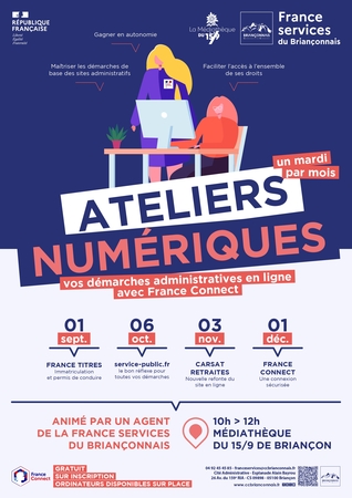 Affiche   Ateliers Numeriques 2026  2nd Semestre